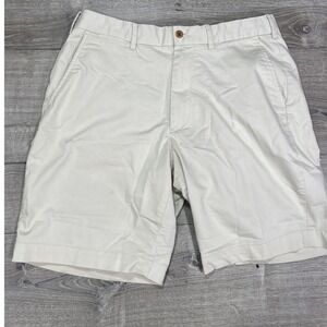 Polo Ralph Lauren Golf Shorts Mens 32 White Twill Stretch Chino Classic Fit